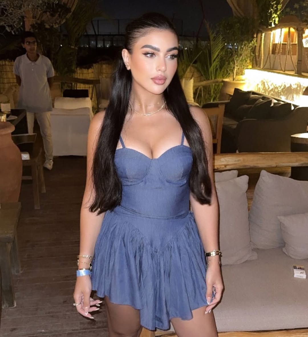 Rodeo ruffles mini dress