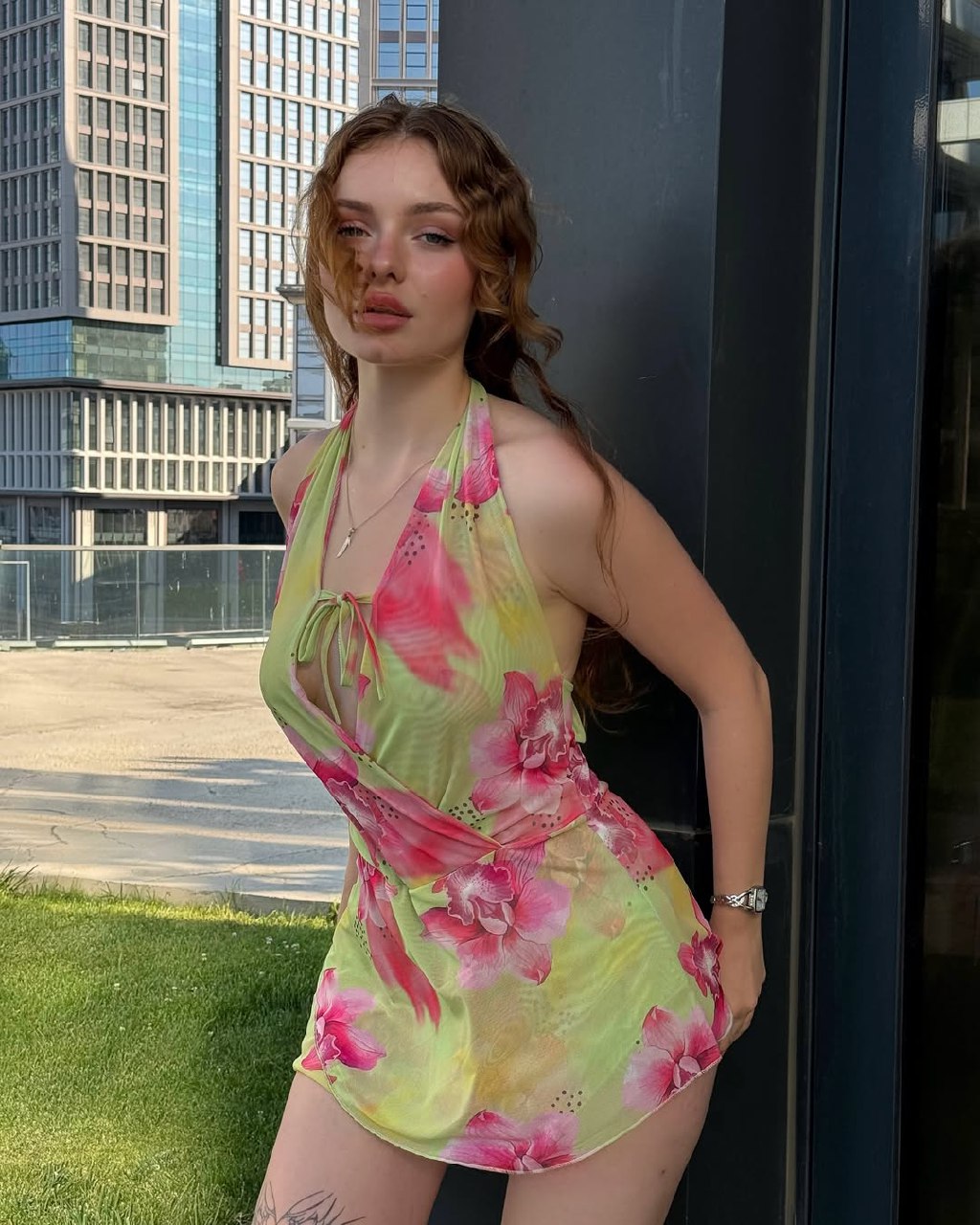 Wild Elegance Short Dress