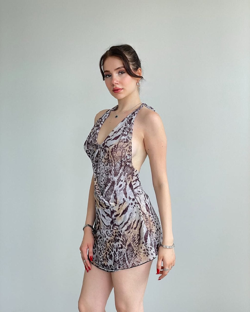 Wild Elegance Short Dress