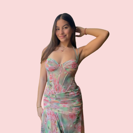 Enchanted Garden Evening Dress