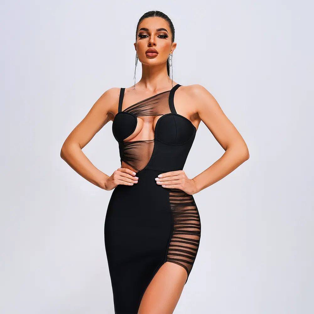 Kinetic Mesh Dress