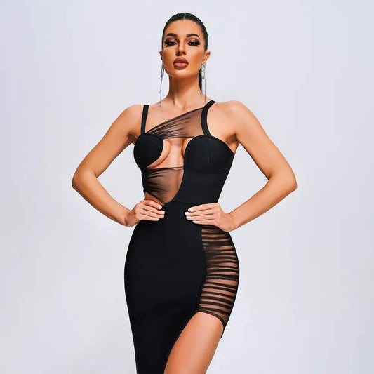 Kinetic Mesh Dress