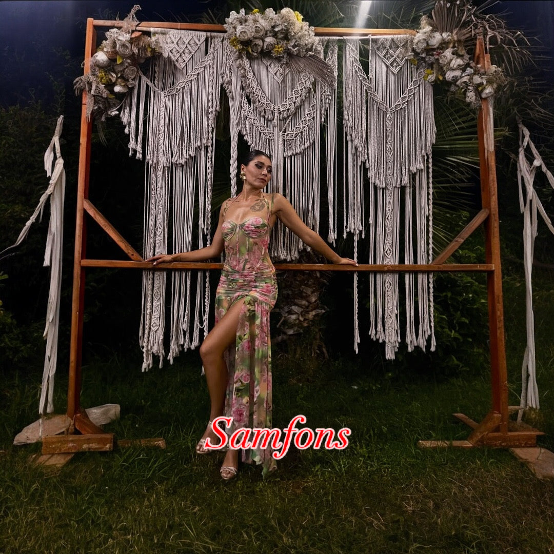 Enchanted Garden Evening Dress