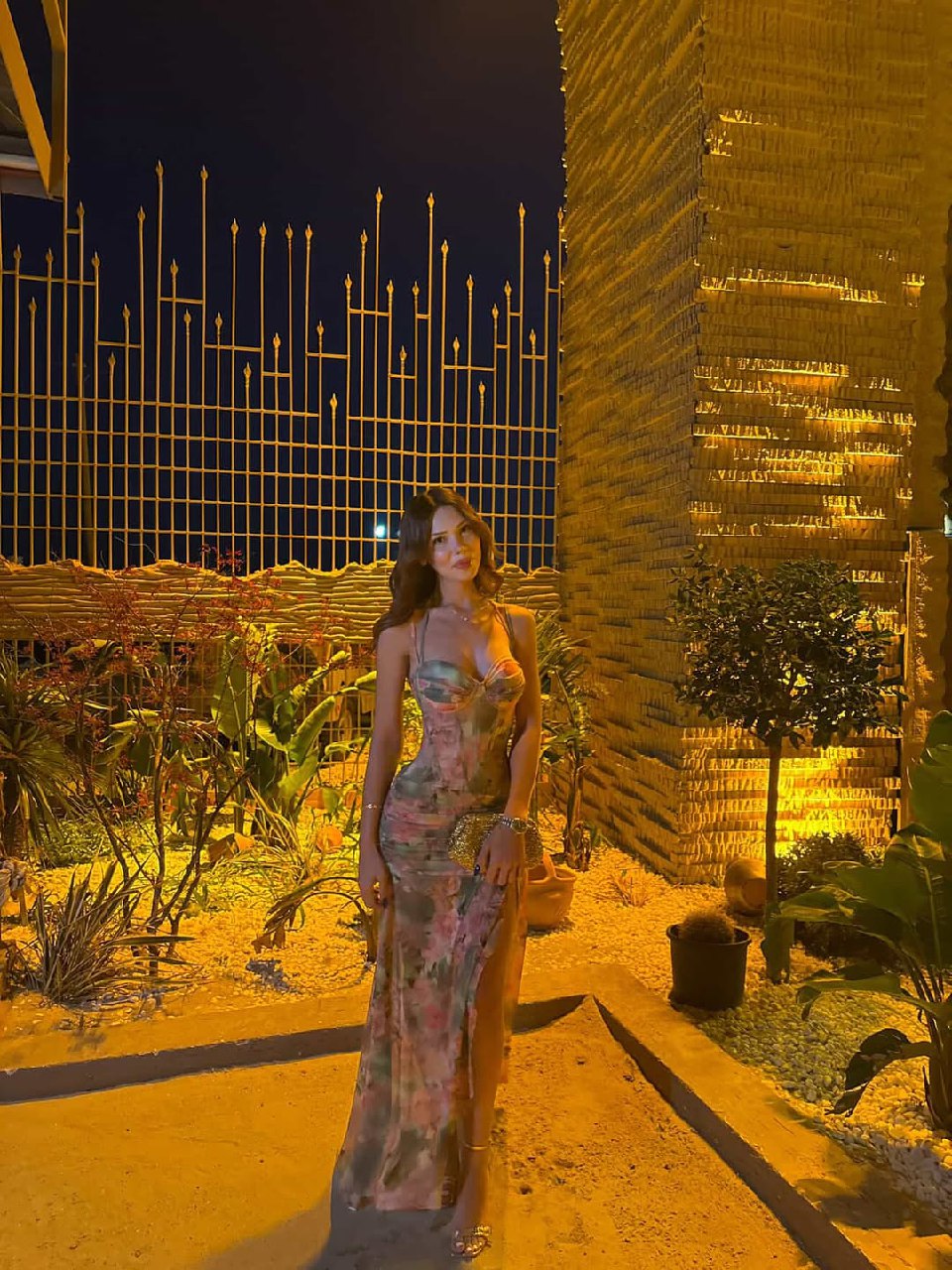Enchanted Garden Evening Dress