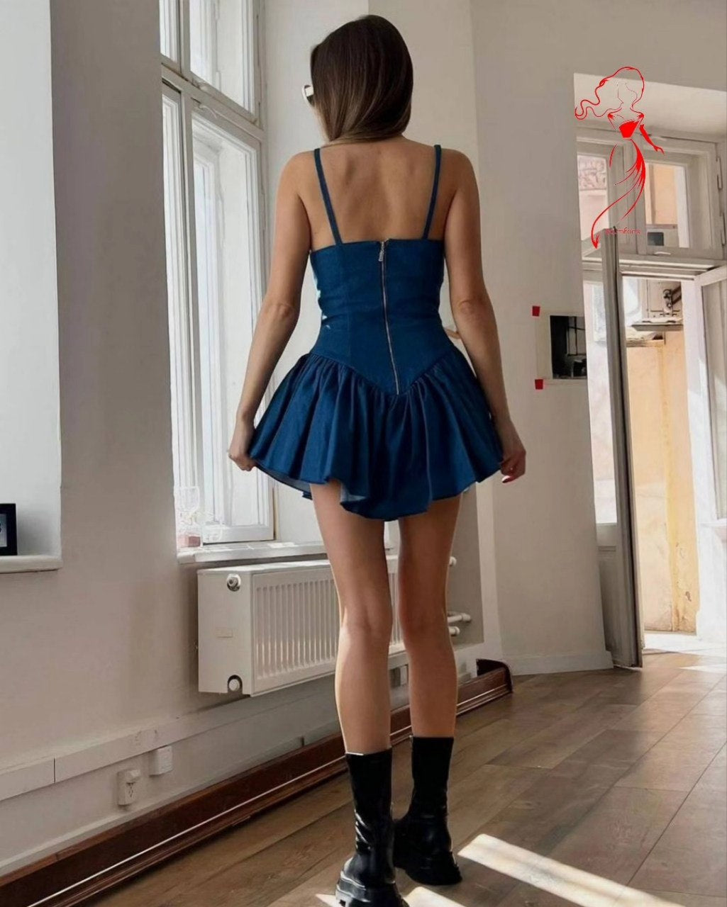 Rodeo ruffles mini dress