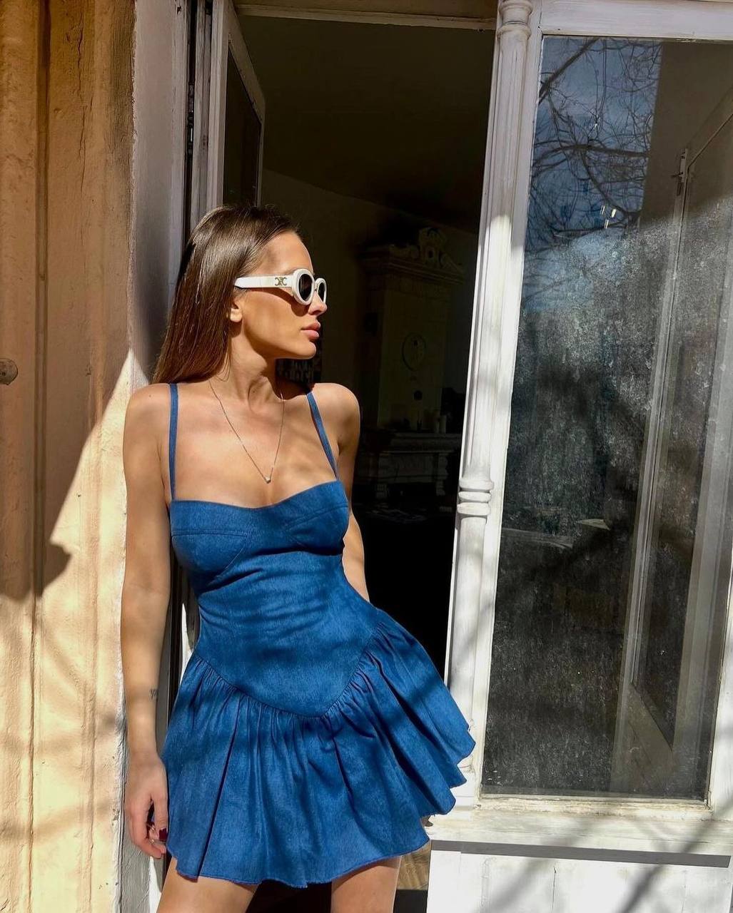 Rodeo ruffles mini dress