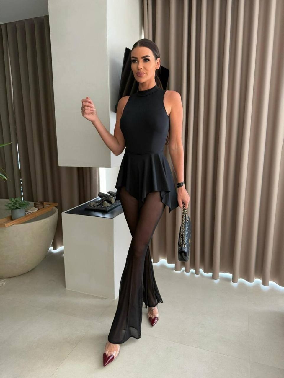 Sheer Flow Jumpsuit