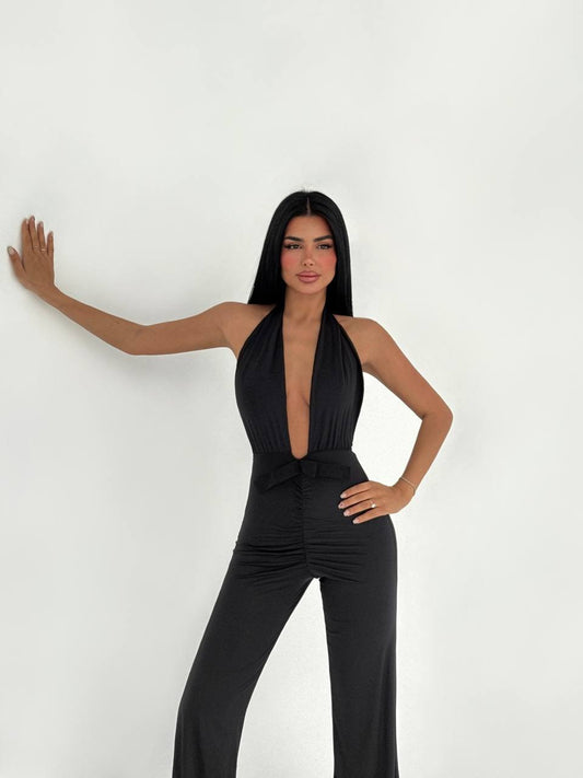 Midnight Plunge Jumpsuit