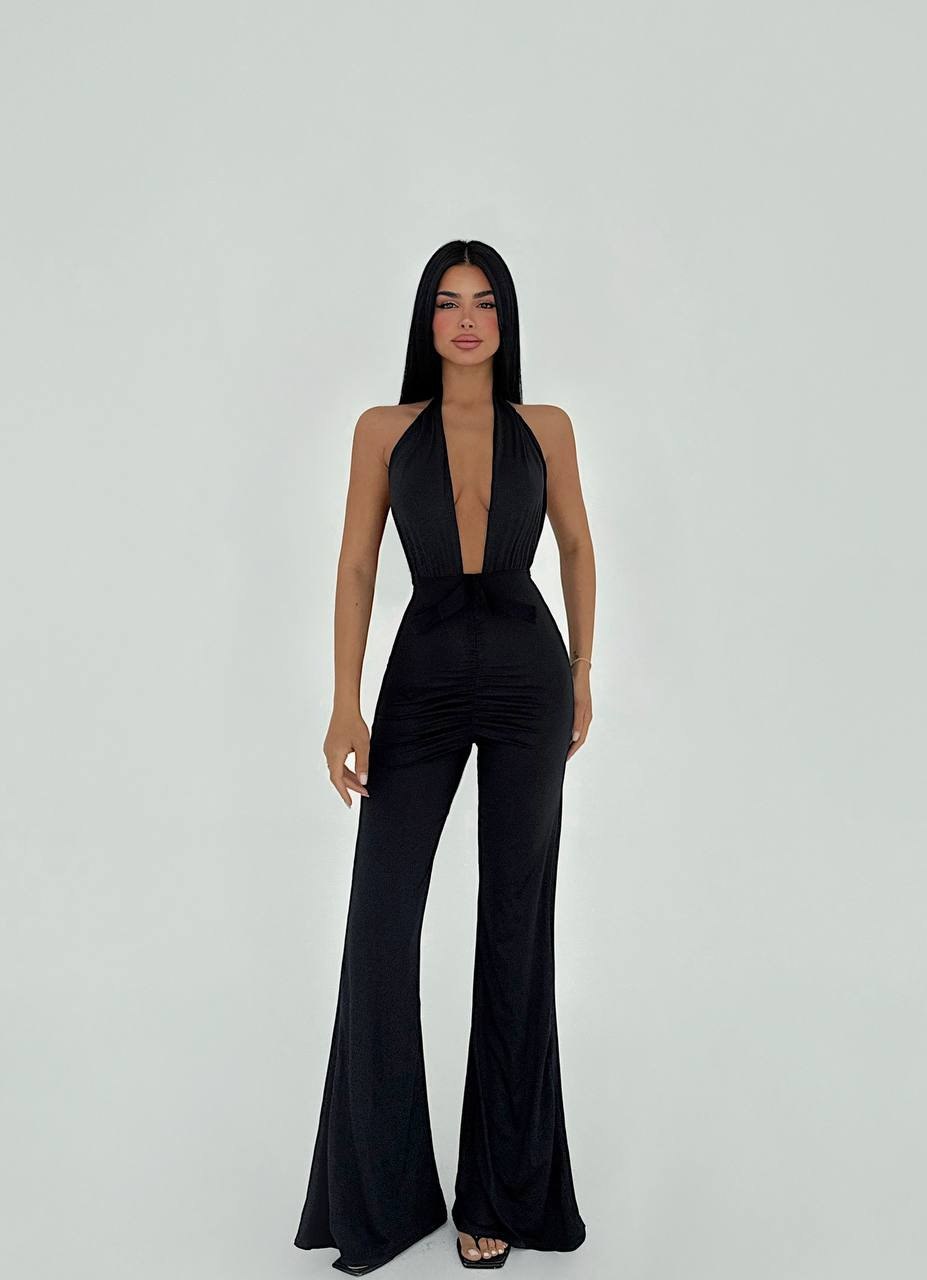 Midnight Plunge Jumpsuit
