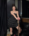 Glam Edge Short Dress