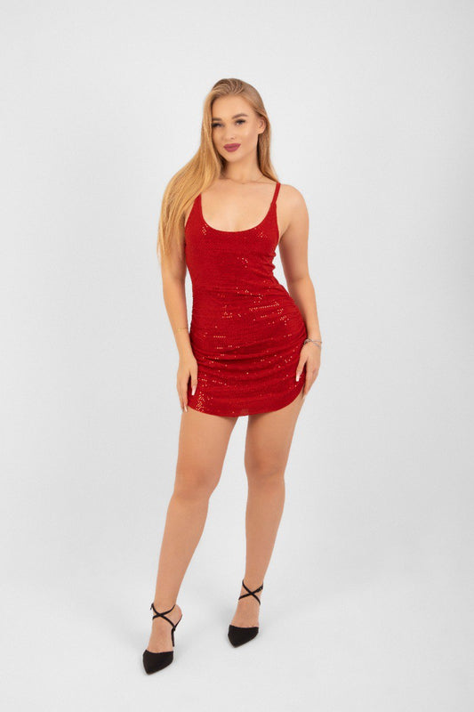 Luxe Edge Short Dress